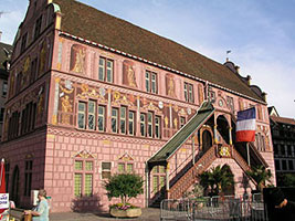 The City Hall in Mulhouse, France