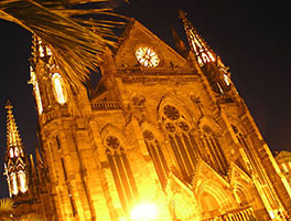 St. Etienne at night