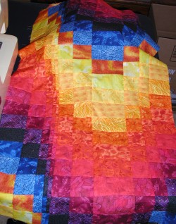 Fireplace Bargello Quilt